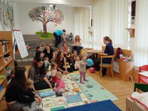 Každý měsíc se koná zajímavá akce v rámci projektu Bookstart