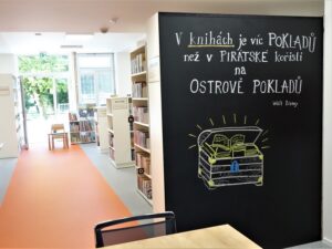 Tabulová stěna s možností psaní citátů