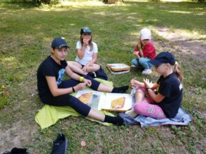 Příměstský tábor pořádaný v roce 2022 Městskou knihovnou Havířov